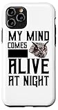 Photo Gallery custodia per iphone 11 pro la mia mente si anima di notte - funny night owl Photo Gallery custodia per iphone 11 pro la mia mente si anima di notte - funny night owl