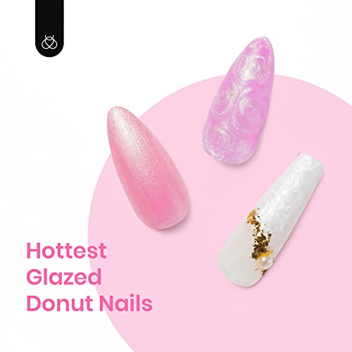 Beetles Pearl Gel Nail Polish Set 6 Colors Pearlescent Shell Glitter White Pink Blue Shimmer Mermaid Nail Gel Polish Soak Off Uv Led Gel Polish Swirl Thread Effect Diy Manicure Art #TOP3