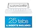 Pendaflex Hanging File Folders, Letter Size, Assorted Colors, 1/5-Cut Adjustable Tabs, 25 Per Box (81663)