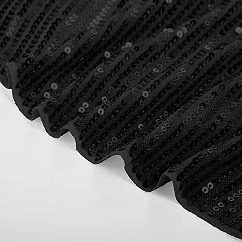 Grace Karin Women's Shinny Sequin Spaghetti Strap Tank Top Smocked Sleeveless Tops Flowy Club Party Cami #TOP4