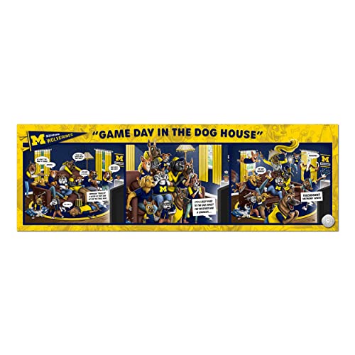 Image of YouTheFan NCAA Game Day in the Dog House - 1000pc Puzzle