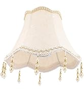 ⭐️ 傘のみ Amazon.co.jp: FRCOLOR ジャカード ランプシェード 傘のみ 布製 電気