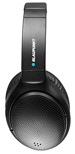 Blaupunkt Active Noise Cancelling Bluetooth 5.0 Kopfhörer HPB 200 - Over Ear Kopfhörer faltbar mit USB-C Anschluss, 26 Std. Laufzeit & integriertem Mikrofon Freisprechen für Smartphone & PC