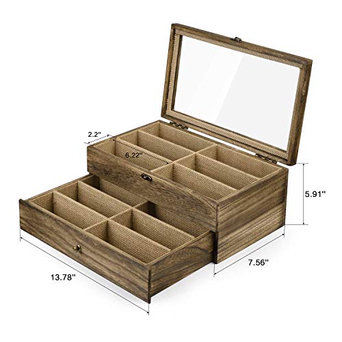 SRIWATANA 12-Slot Sunglasses Case