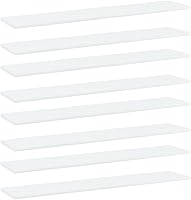 Vista 105 de 4 tableros de repuesto para estanterías, paneles de repuesto de aglomerado, unidades de almacenamiento, estantes organizadores, color gris hormigón