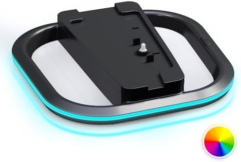 Vertical Stand for PS5/PS5 Slim and PS5 Pro Console Disc and Digital, Vertical Stand with 7 RGB Lights Support All PS5 Console