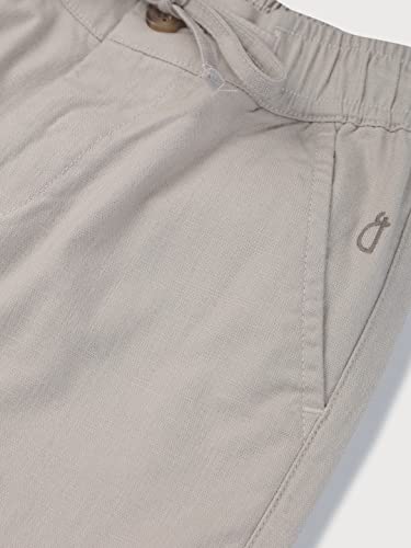 Image of Gini & Jony Boys Yellow Solid Cotton Elasticated Bermuda