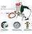 PreAsion 110V High Pressure Grouting Machine 650W Electric Grout Mortar Gun Grouting Injection Pump High Pressure Leak Stoppage Machine for Concrete Repair Waterproofing Crack Repair