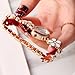 ADSBIAOYE Women's Bracelet Watch Fashion Item Waterproof Quartz Flower Shaped Watch (White)