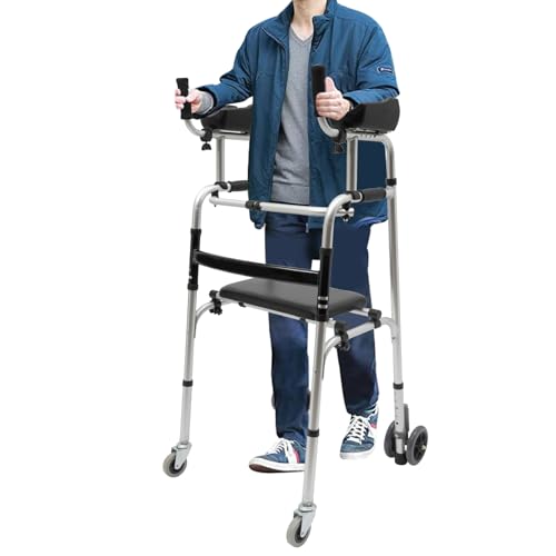 Aide à la marche pour personnes âgées : déambulateur vertical pour le marché