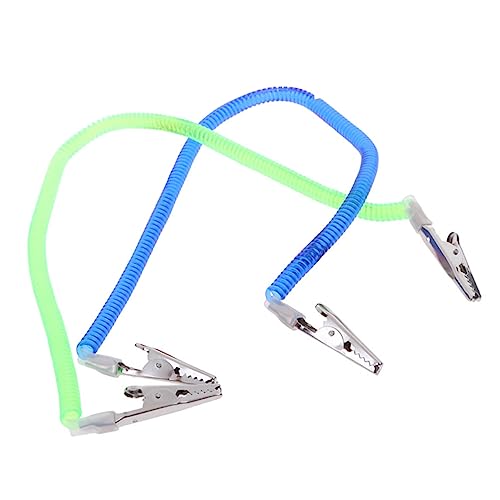 FUNOMOCYA Bib Napkin Holder Spring Comfortable for Boys and Girls Teens Elderly Plastic Iron Construction Random