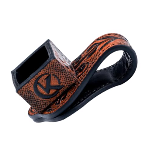 KONLLEN Leather Engraved Chalk Holder Magnetic Vegetable Tanned L...