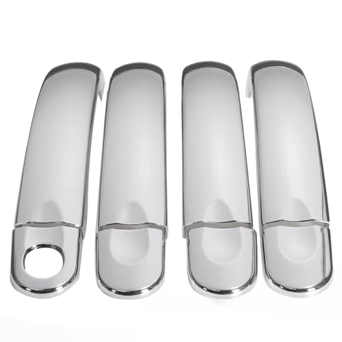 �� �O�� �h�A�n���h���J�o�[ Compatible With For Touran MK1 2003-2015 ABS�g���� �N���[���V���o�[ �X�^�C�����O�A�N�Z�T���[ �ԊO���h�A�n���h���n�E�W���O�ɑΉ�(4 door)