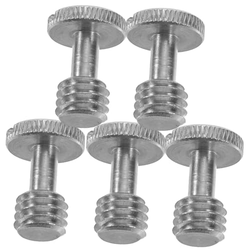 Tornillo de montaje 3/8 para cámara pack de 5 piezas para liberación rápida en trípodes