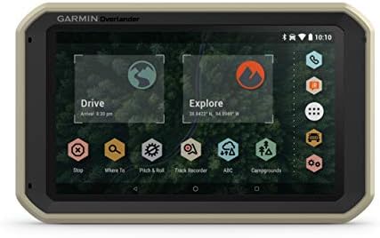 Garmin Overlander, Rugged Multipurpose Navigator for Off-Grid Guidance