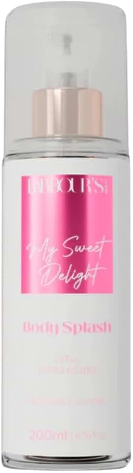 Body Splash Feminino Delight 200ml – Fragrância Floral Cítrica Leve e Elegante para o Dia a Dia