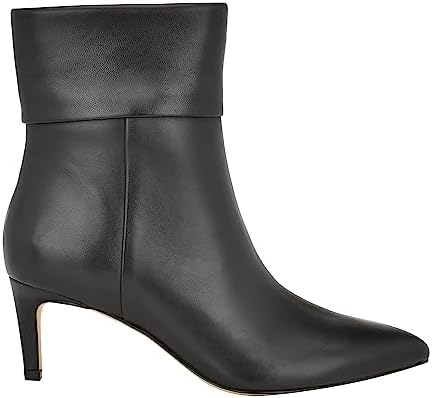 Calvin Klein Women's GENTEEL Ankle Boot, Black 002, 5 | Image 4