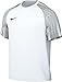 Nike M Nk DF Academy JSY SS in Jersey, Bianco/Nero/Nero, L Uomo