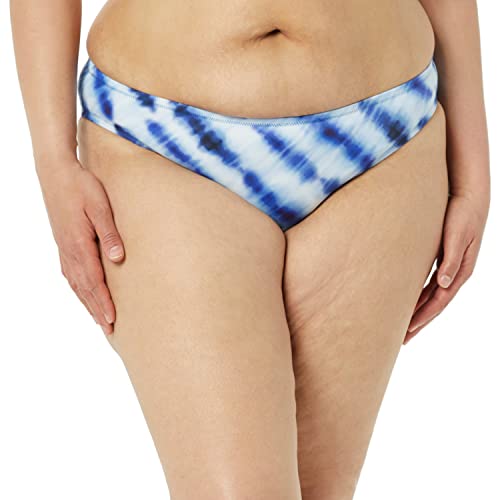 Amazon Essentials Women's Classic Bikini Swimsuit Bottom, Blue Tie Dye, Small #TOP3