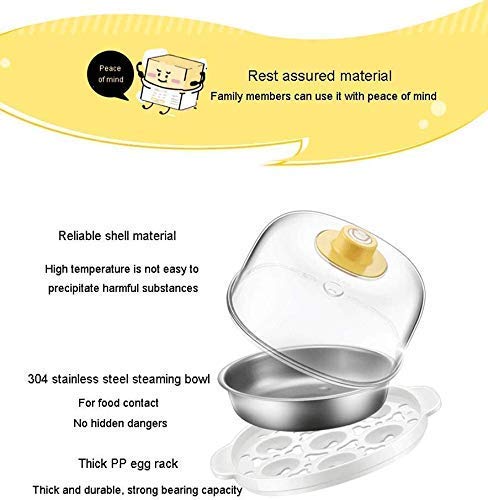Dies ist ein Dampfer, der es wert ist, gekauft zu Eierkocher, 350 Watt Electric Egg Maker, weißer Eierdampfer… – Bild 3