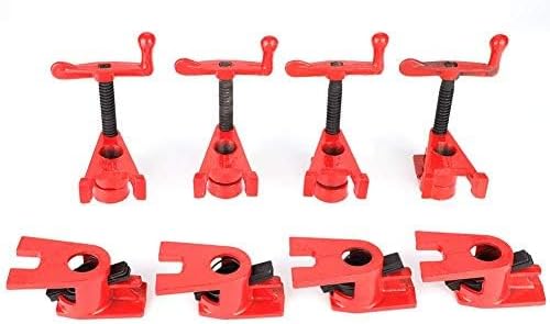 4 Set da 26,5 mm Morsetti per Tubi di Legno Morsa a...