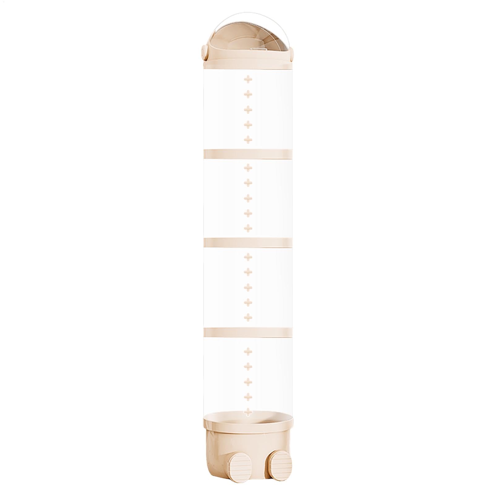 Tubo de almacenamiento de juguetes, organizador que ahorra espacio, soporte vertical de felpa, cesta transparente, almacenamiento eficiente de animales de peluche para dormitorio, guardería, diseño