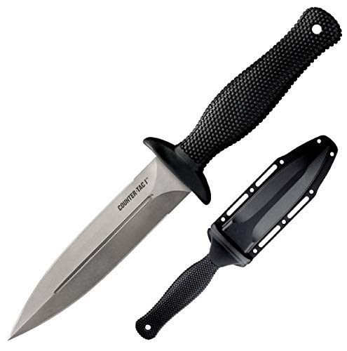 Cold Steel - Counter TAC I, Kraton Handle, Plain, SecureEx Sheath