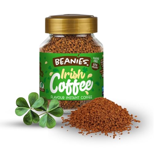 Image of Beanies Irish Cream Flavoured Instant Coffee | 50g | Freeze Dried Coffee with Irish Cream