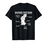 Anatomie eines Hasen | Süßes Hasen Motiv | Süßes Kaninchen T-Shirt