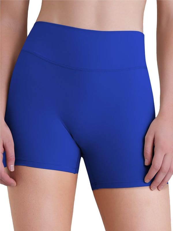 Sunzel Sustainable Butt Lifting Biker Shorts Women, High Waist No Front Seam Tummy Control Booty Scrunch Workout Yoga Shorts - Image 5