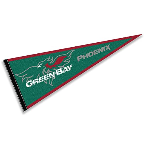 College Flags & Banners Co. Wisconsin Green Bay Phoenix Pennant