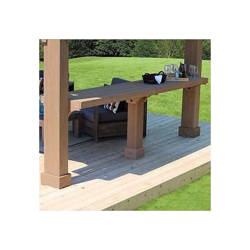 YardistryGazebo 12' Gazebo Bar Counter