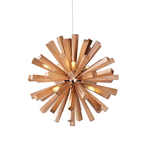 Suspension boule postmoderne dandelion LED pour éclairage salon
