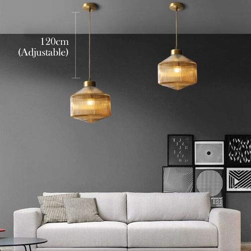 Plafonnier suspension E27 éclairage intérieur durable pour comptoir et restaurant - 6