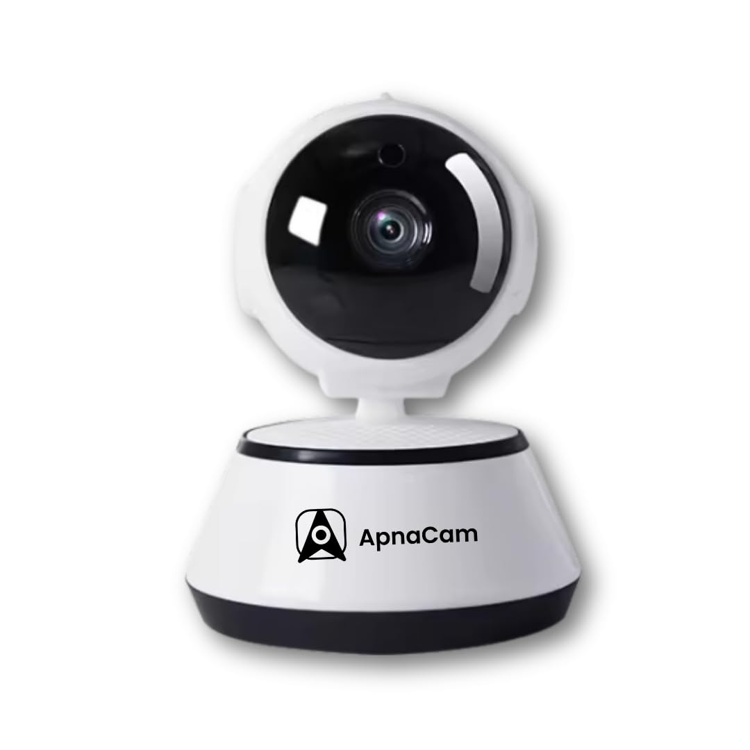 ApnaCam 2MP Mini Ptz Smart CCTV Wi-fi Home Security Camera with Pan Tilt 360° View, 2 Way Talk, Cloud Monitor, Motion Detect, Supports SD Card Up to 256 GB, Night Vision-image-5