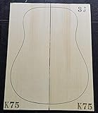 holz fichte bauhaus 3. Klasse# chushi 3High Grade Alpen Fichte Vollfurniergitarre Top 41 Zoll DIY Holz Gitarre Panel Handgemachte Gitarren Material 4,5 * 215 * 550mm Zzib (Color : GERSP-3JK75)