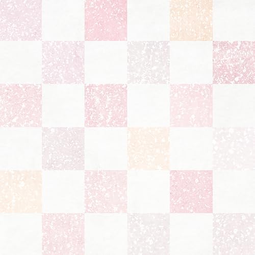 Pastel Checkered Wallpaper Peel and Stick Pink White Purple Yello...