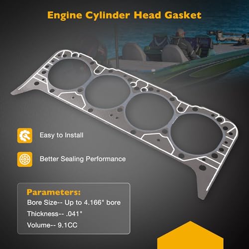 Image of 5.7 Engine Head Gasket Set with RTV Silicone Gasket Maker