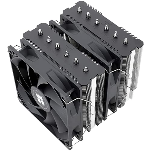 Thermalright Peerless Assassin 120 SE CPU Air Cooler, 6 Heat Pipes Cpu cooler, Dual 120mm TL-C12C PWM Fan, Aluminium Heatsink Cover, AGHP Technology, for AMD AM4 AM5/Intel 1150/1151/1200/1700