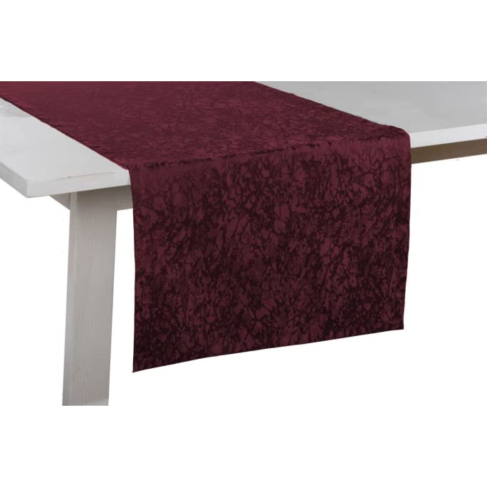 Tischläufer MARBLE bordeaux - (MARBLE050/150BX)