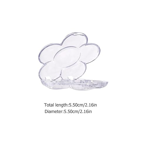 8pcs Packing Box Highlight Boxes Eyeshadow Boxes Refillable Boxes Refillable Blusher Containers Travel Makeup Containers Lipstick Travel Boxes Makeup Makeup Supplies(5x5cm)