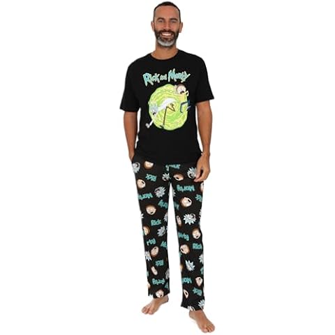 Rick and Morty Men's Long Pyjama Set Cover