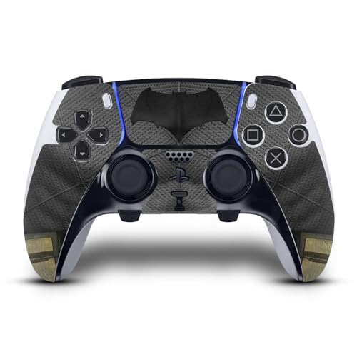 Head Case Designs sous Licence Officielle Batman V Superman: Dawn of Justice Costume Batman Graphiques Vinyle Autocollant De Jeu Peau Compatible avec Sony PlayStation 5 PS5 DualSense Edge Controller