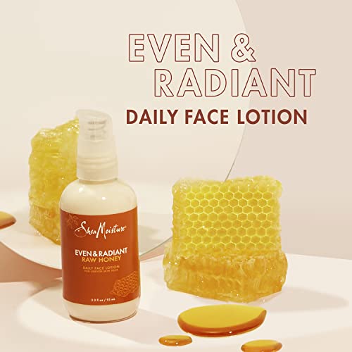 Sheamoisture Even And Radiant Lotion For Uneven Skin Tone And Dark Spots Daily Face Lotion With Raw Honey 3.2 Oz #TOP4