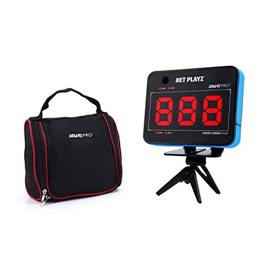 NET PLAYZ Odis-171 Speed Vision Plus Sports Radar, Measurement Baseball Pitching, Bat Swinging & Soccer Shooting Speed