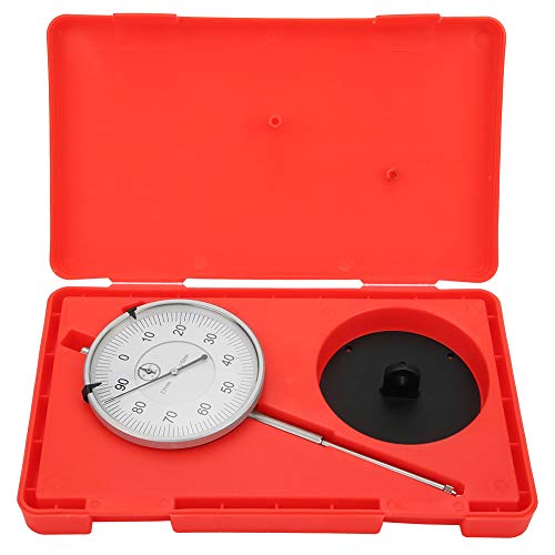 FLEXMAN Dial Indicator, IP65 Brass Movement Magnetic Dial Indicator, 0-50mm Professional Dial Gauge, Probe Measurement Tool