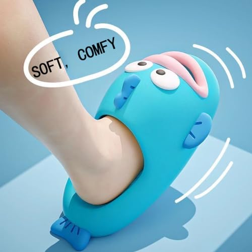 Clown Fish Slides Tongue Kiss Slippers for Adult Women Men Animals House Slippers Summer Open Toe Slide Sandals Fish Flops Cloud Shoes for Beach Shower Pool4