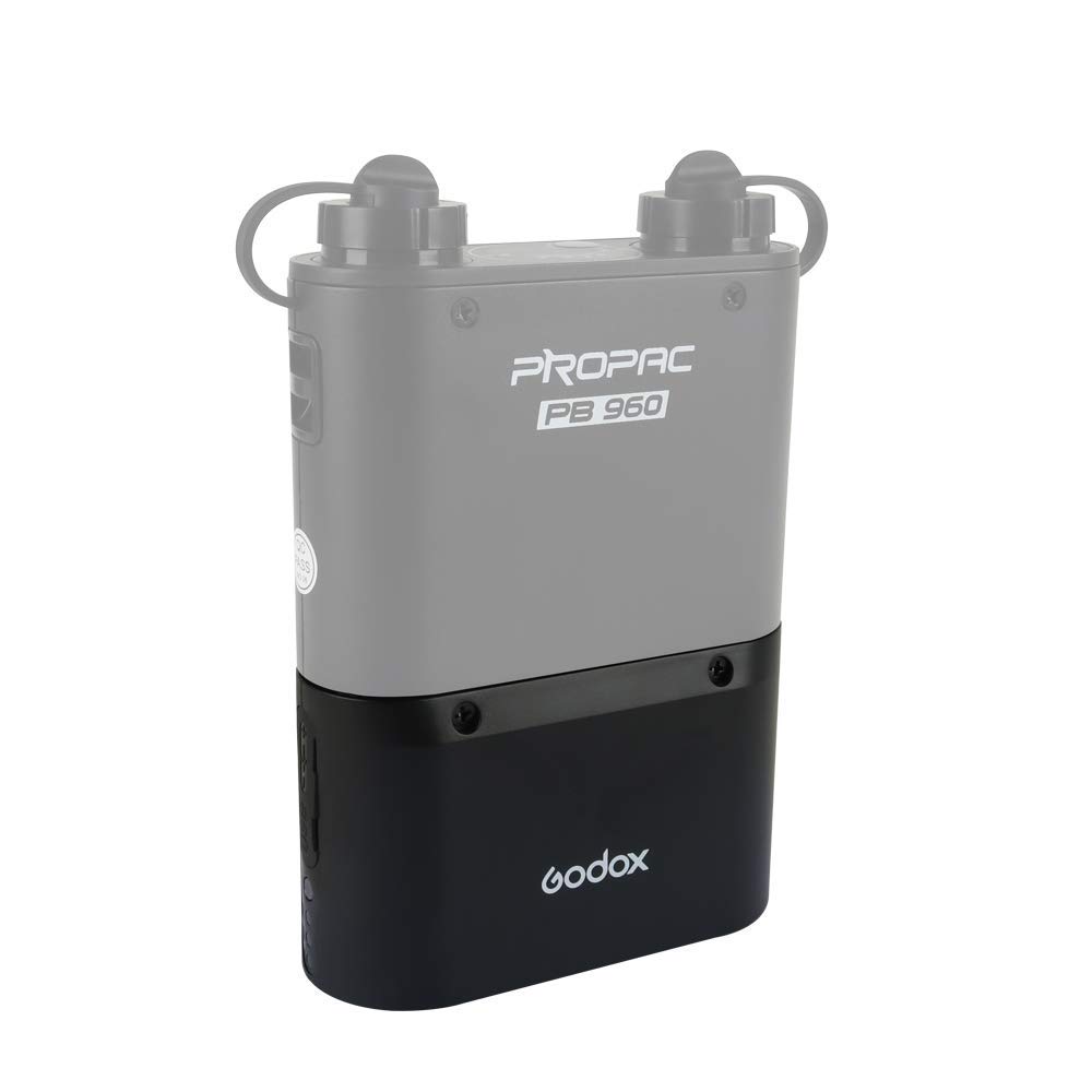 Fomito Godox PB960 - Batería para flash de cámara (5800 mAh), color negro