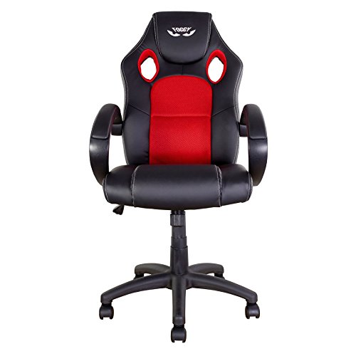 Rider sedia Foggy rosso con bordo nero