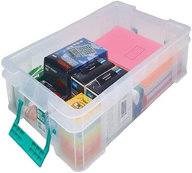 12 Litre Storage Box W550xD360xH90 mm Clear RB75898